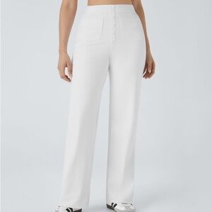 White dress pants